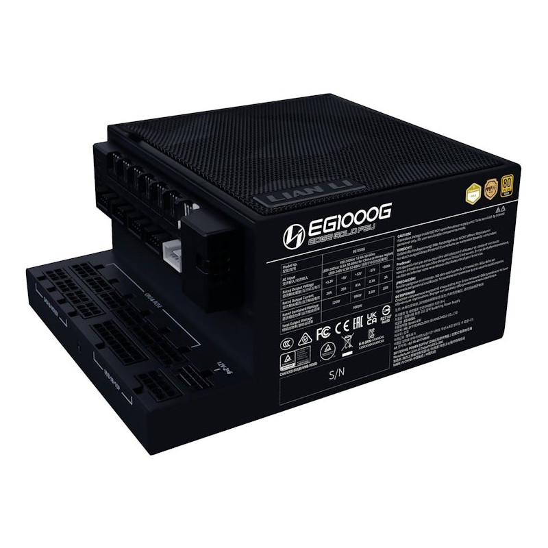 FUENTE DE ALIMENTACION ATX LIAN LI EDGE GOLD 1000W BLACK+HU