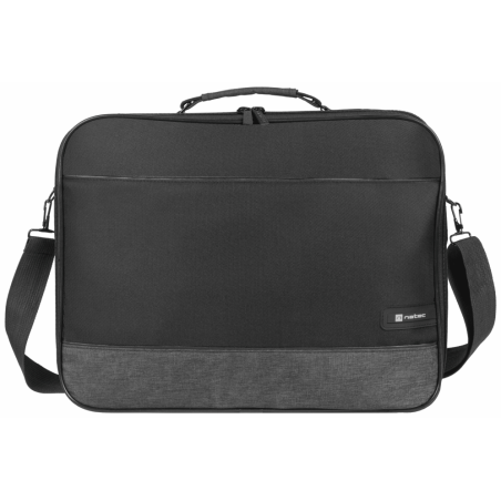 NATEC Impala 2 35,8 cm (14.1) Bandolera Negro, Gris