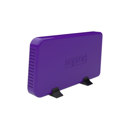 CAJA EXTERNA USB 3.5 SATA 3.0 MORADO APPROX