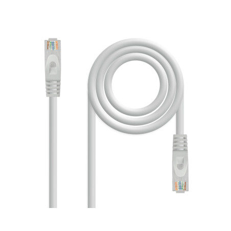 CABLE DE RED LATIGUILLO RJ45 UTP CAT6A AWG24 2 M NANOCABLE