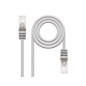 CABLE DE RED LATIGUILLO RJ45 FTP CAT6 AWG24 5 M GRIS NANOCABLE