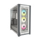 CAJA SEMITORRE ATX ICUE 5000X RGB TG WHITE CORSAIR