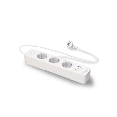 TP-LINK REGLETA 3 ENCHUFES INTELIGENTE WIFI + USB TAPO P300