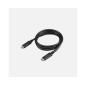 CABLE TYPE-C A TYPE-C 1M NEGRO APPROX