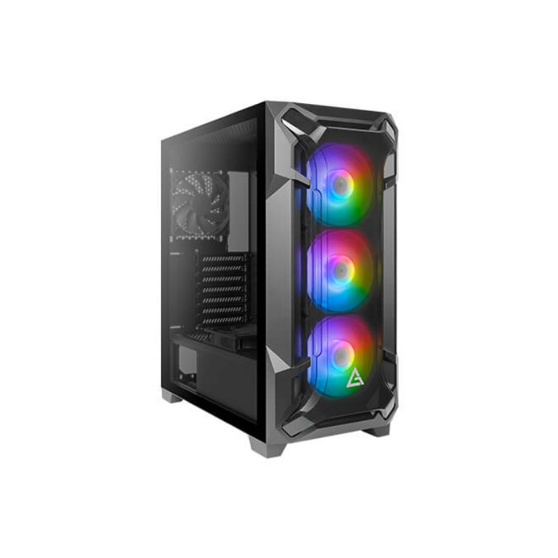 CAJA SEMITORRE ATX DF600 FLUX RGB NEGRO ANTEC