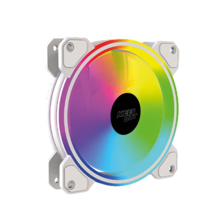 VENTILADOR AUXILIAR XFC-120DR ARGB BLANCO KEEPOUT