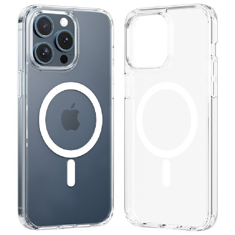 FUNDA MAGSAFE IPHONE 14 PLUS TRANSPARENTE VENTION
