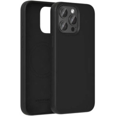 FUNDA SILICONA MAGSAFE IPHONE 15 PRO NEGRO VENTION