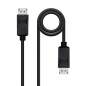 CABLE DISPLAYPORT 1.2 CCS DP/M-DP/M NEGRO 2 M NANOCABLE