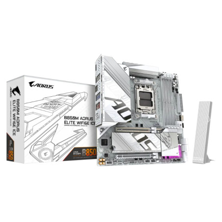 PLACA BASE B850M AORUS ELITE WIFI6E ICE GIGABYTE