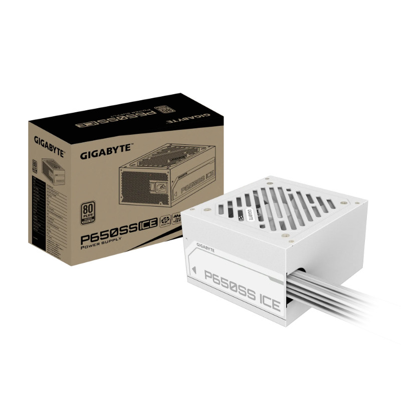 GIGABYTE FUENTE ALIM. P650SS ICE 80 PLUS SILVER