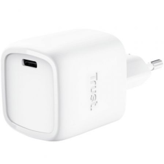 CARGADOR PARED/VIAJE USB-C 30W MAXO BLANCO TRUST
