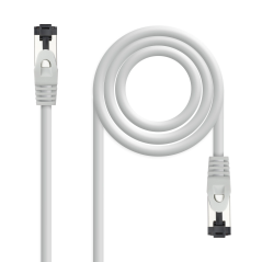 CABLE DE RED LATIGUILLO SSTP CAT8.1 AWG26 1.5 M GRIS NANOCABLE