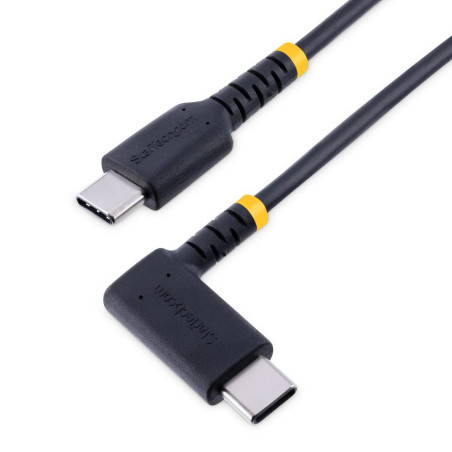 Cable usb tipo c startech 0.30m - macho - macho - negro