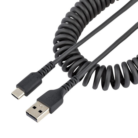 Cable usb tipo a a usb tipo c startech 0.50m - macho - macho - negro r