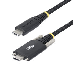 Cable usb tipo c a usb tipo c con fijacion por tornillo startech 2m - 