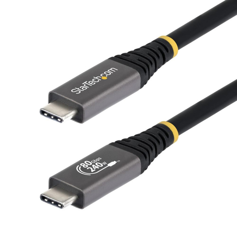 Cable usb tipo c startech 1.50m - macho - macho