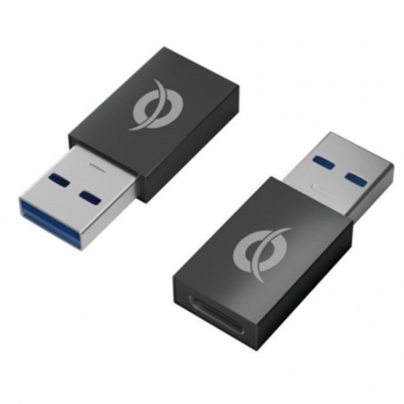 Kit adaptadores conceptronic usb 3.0 a usb tipo c macho - hembra 2 uni