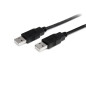 Cable usb tipo a startehc 1m - macho - macho - negro