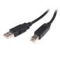 Cable usb tipo a a usb tipo b startech 1m - macho - macho - negro