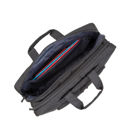 RIVACASE 8455 ECO maletin 17,3 Negro