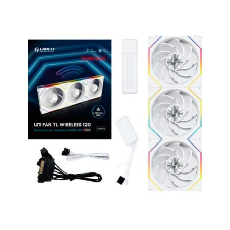 Ventilador caja gaming lian li unifan tl120 inalambrico argb 3x 120mm 