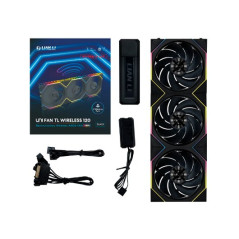 Ventilador caja gaming lian li unifan tl120 inalambrico argb 3x 120mm 