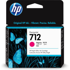Cartucho tinta hp 712 - 3ed68a - 29 ml - t210 - t230 - t250 - t630 - t