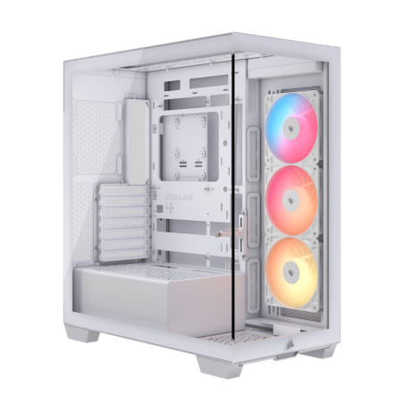 CAJA SEMITORRE ATX 3500X RSR A-RGB TG BLANCO CORSAIR