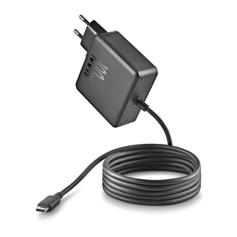 CARGADOR PARED GaN USB-C 100W NEGRO NGS