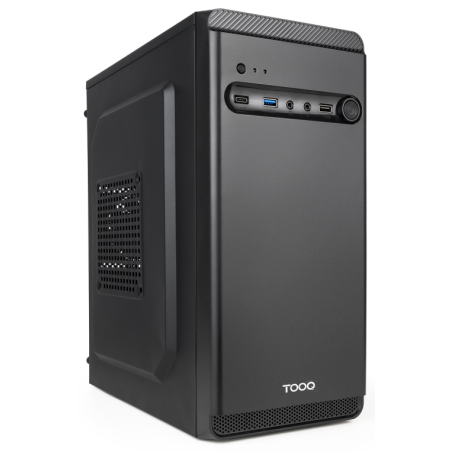 TooQ Caja Minitorre Micro-ATX “DODEKA ULTRA” Negra