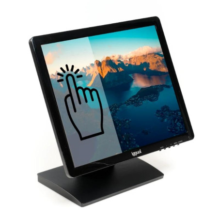 iggual Monitor táctil resistivo 17 USB VGA HDMI