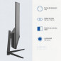 iggual Monitor 21,5 IPS 1ms FHD 120Hz VGA HDMI DP