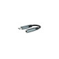 CABLE ADAPTADOR AUDIO USB-C/M A JACK 3.5/H 11CM NEGRO/GRIS NANOCABLE