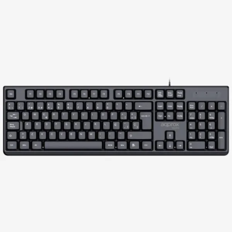TECLADO MX205 NEGRO APPROX