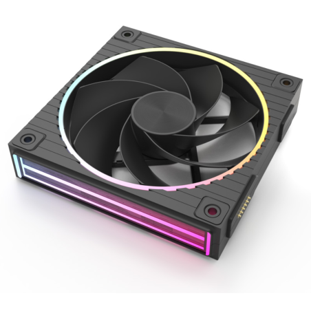 Zalman ZM-DF120R Placa base Ventilador 12,4 cm Negro 1 pieza(s)
