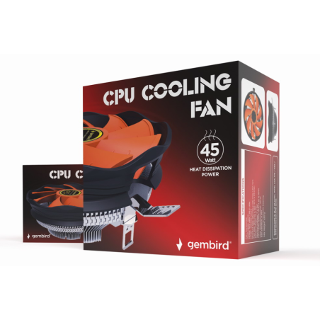 Gembird CPU-HURACAN-X30 sistema de refrigeración para ordenador Proces