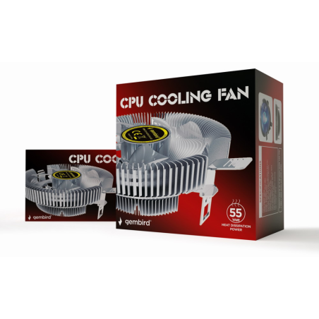 Gembird CPU-HURACAN-X40 sistema de refrigeración para ordenador Proces