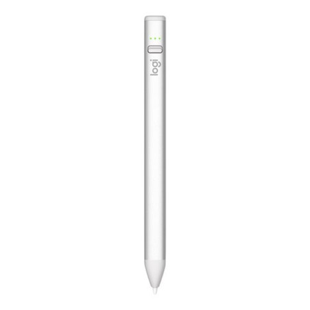 Lapiz digital logitech crayon silver usb - c para ipad - con tecnologí