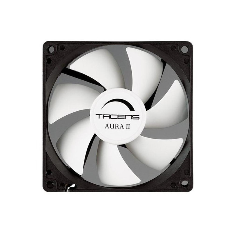 Ventilador caja tacens 2 auraii 90mm negro - blanco