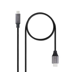 CABLE USB-C/M A HDMI/M 4K 1.8 M NANOCABLE
