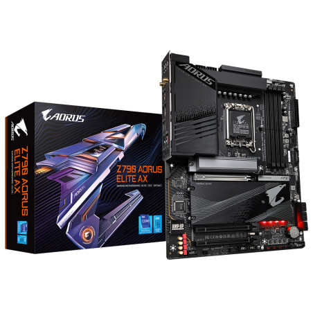 Placa base gigabyte 1700 z790 aorus elite ax atx - 4x ddr5 - 6x sata3 