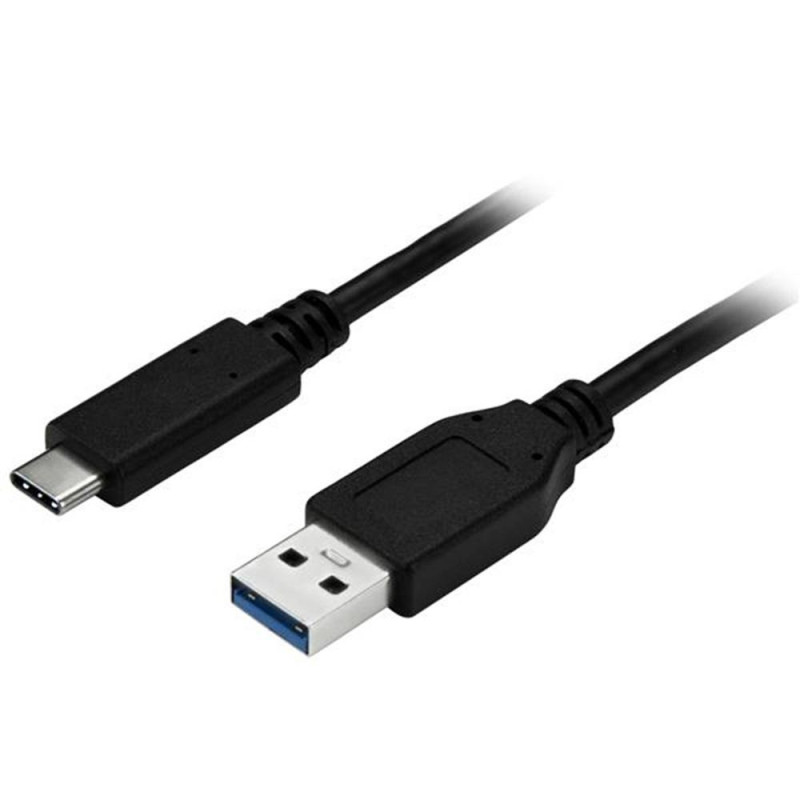 Cable usb tipo c a usb tipo a startech 1m - macho - macho - negro