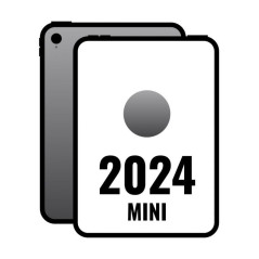 iPad Mini 8.3 2024 7th WiFi Cell/ A17 Pro/ 256GB/ 5G/ Gris Espacial - 