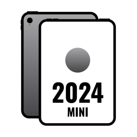 iPad Mini 8.3 2024 7th WiFi Cell/ A17 Pro/ 256GB/ 5G/ Gris Espacial - MXPT3TY/A
