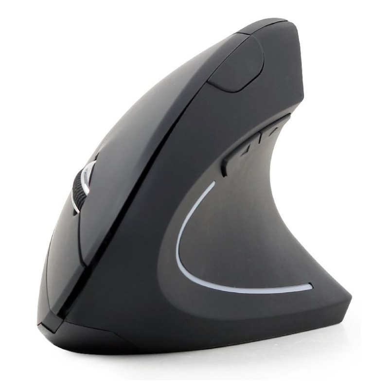 Gembird MUSW-ERGO-01 ratón Oficina mano derecha RF inalámbrico Óptico 1600 DPI
