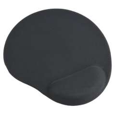 Gembird MP-GEL-BK alfombrilla para ratón Alfombrilla de ratón para jue