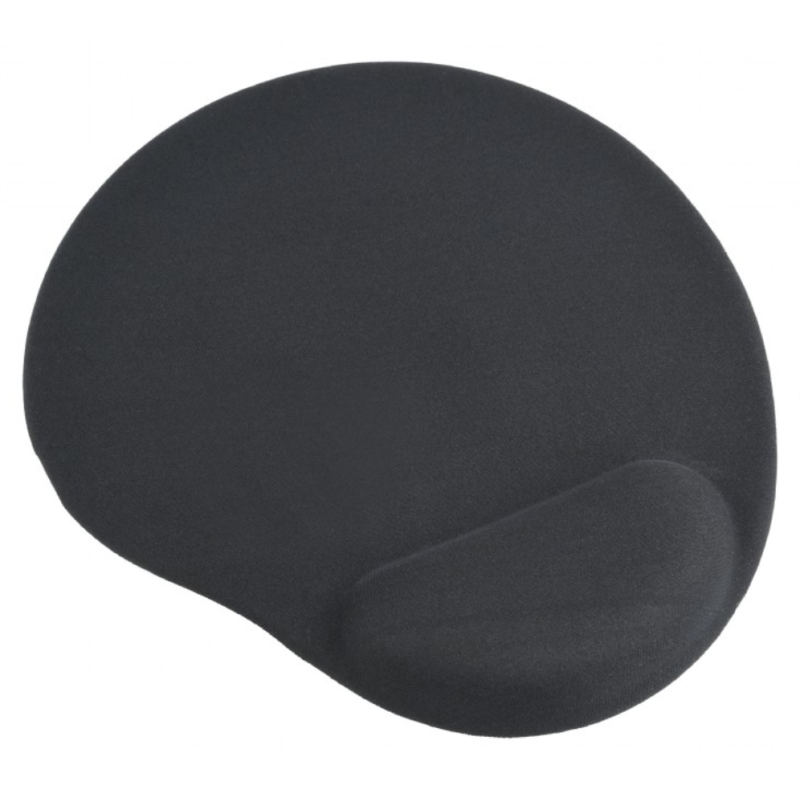 Gembird MP-GEL-BK alfombrilla para ratón Alfombrilla de ratón para juegos Negro
