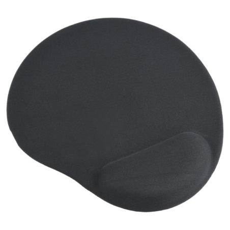 Gembird MP-GEL-BK alfombrilla para ratón Alfombrilla de ratón para juegos Negro
