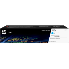 HP Cartucho de tóner Original Laser 117A cian
